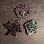Tindalos Hound, Shoggoth, and Colour Out of Space Emblems | Lovecraftian Art Collectible Set