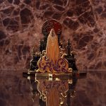 Hastur the Yellow King Metal Emblem | Lovecraftian Art Modular Display Piece