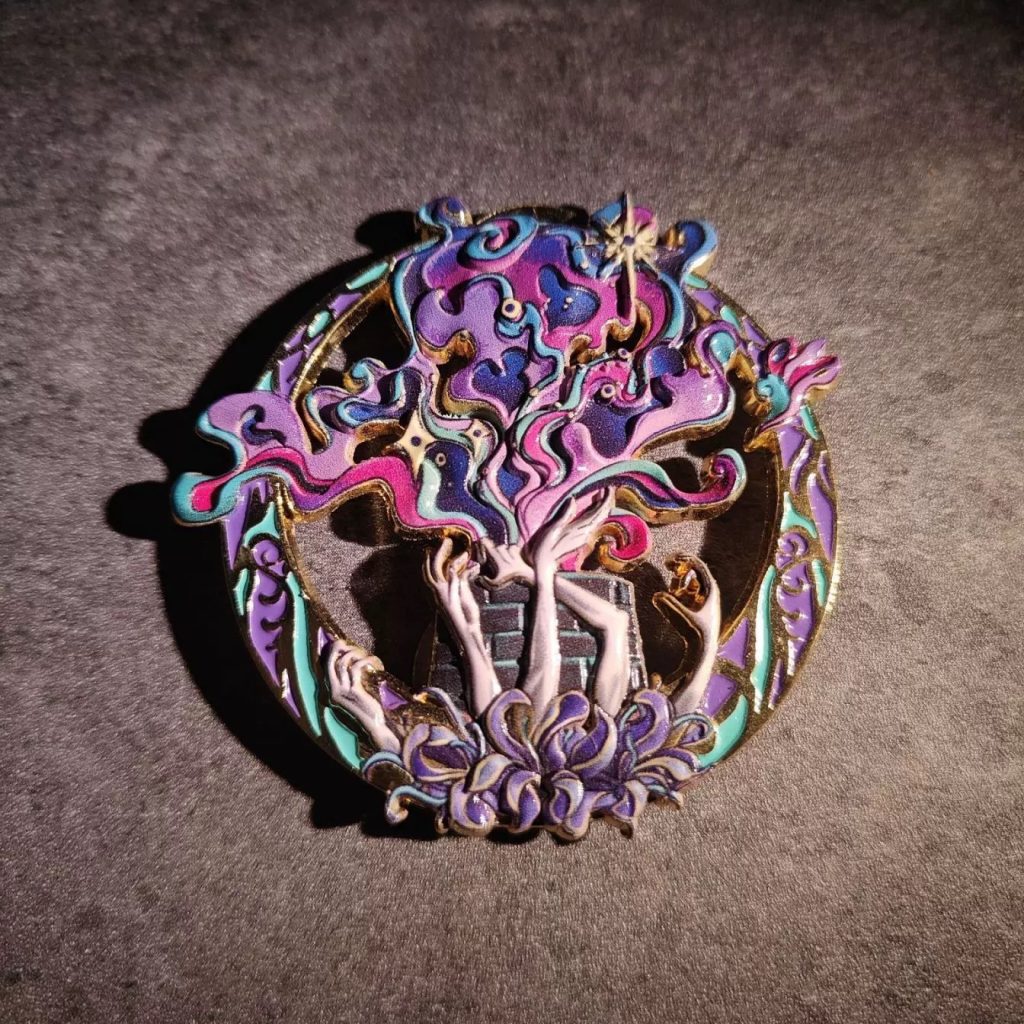 Tindalos Hound, Shoggoth, and Colour Out of Space Emblems | Lovecraftian Art Collectible Set