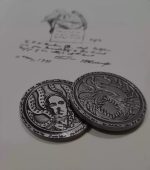 Yog-Sothoth, Nyarlathotep, and Yellow Sign Coins | Lovecraftian Art Collectible Set