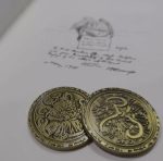Yog-Sothoth, Nyarlathotep, and Yellow Sign Coins | Lovecraftian Art Collectible Set