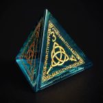 Mythos Dice Set | Lovecraftian Art Collectible Roll into the Depths of Cosmic Horror