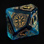 Mythos Dice Set | Lovecraftian Art Collectible Roll into the Depths of Cosmic Horror