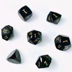 CoC & D&D Multi-Faceted Gem Dice | Gaming Art Collectible